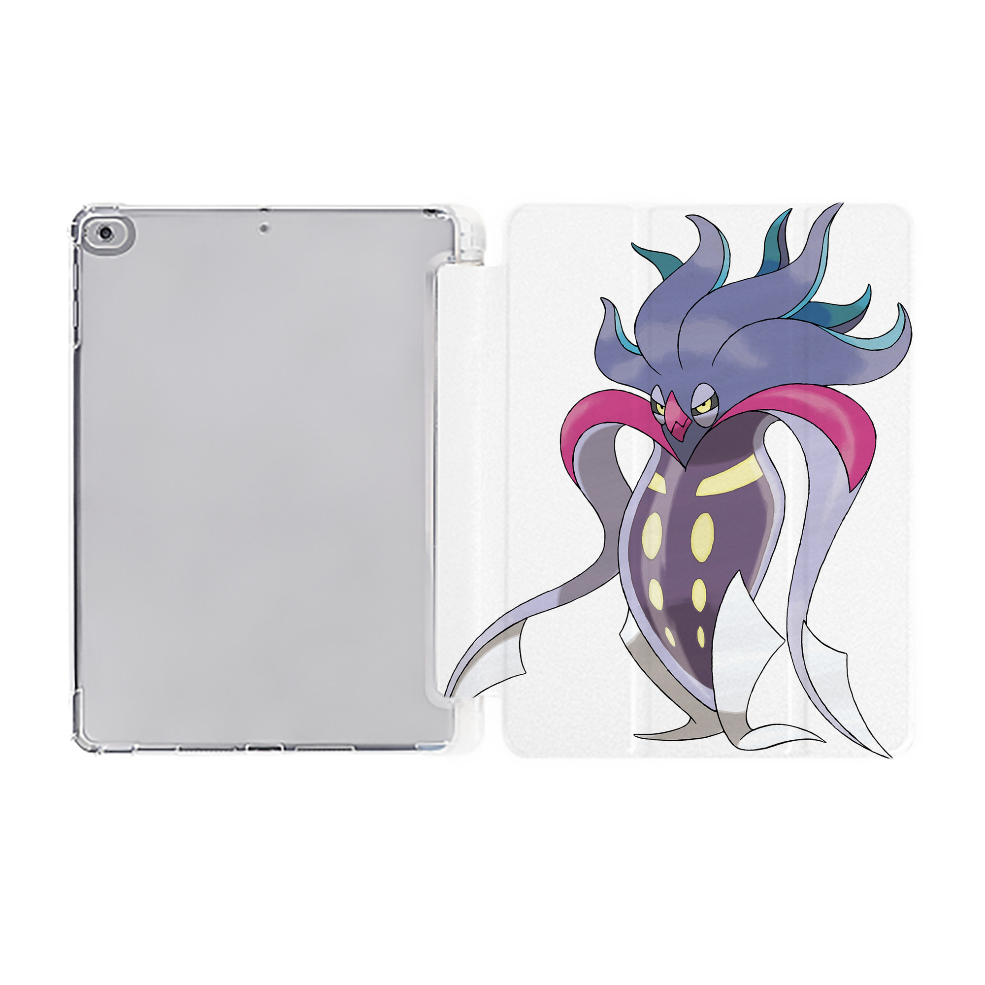 （画像用） ポケットモンスター Pokémon IPad ケース ペン収納付き 三つ折りスタンド PUレザー×シリコン 対応機種9.5/10.5/10.9インチ